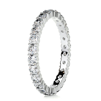 0.9ct Round EF- VVS Diamond Stackable Wedding Band